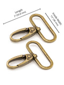 ByAnnie Swivel Hook - 1 1/2" - Set of Two