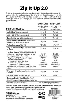 ByAnnie Zip It Up 2.0 with Add-On Video Coupon