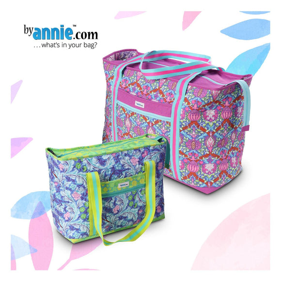 Two Big Totes || ByAnnie Bag Pattern with Add-On Video