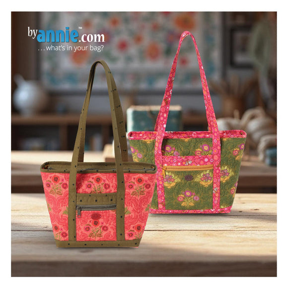 Two Little Totes || ByAnnie Bag Pattern with Add-On Video