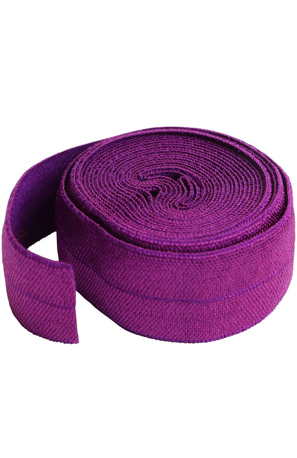 ByAnnie Fold-Over Elastic, 20mm Wide, 2 Yard Package || Varied Colors
