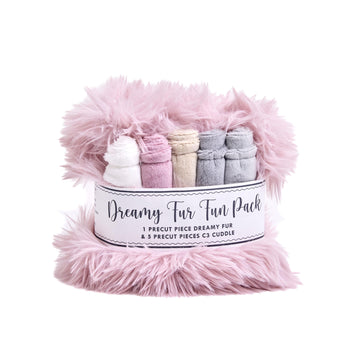 Dreamy Fur Fun Pack Rosewater || Shannon Fabrics Cuddle