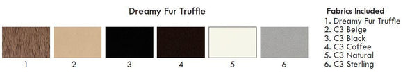 Dreamy Fur Fun Pack Truffle || Shannon Fabrics Cuddle