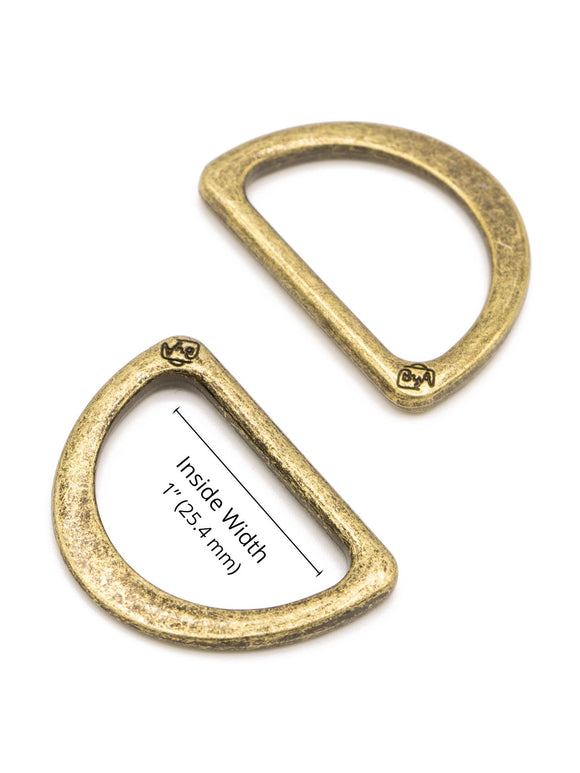 ByAnnie D-Ring - 1" - Set of Two