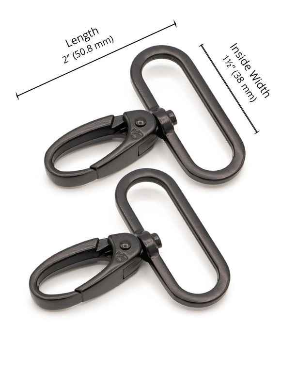 ByAnnie Swivel Hook - 1 1/2" - Set of Two