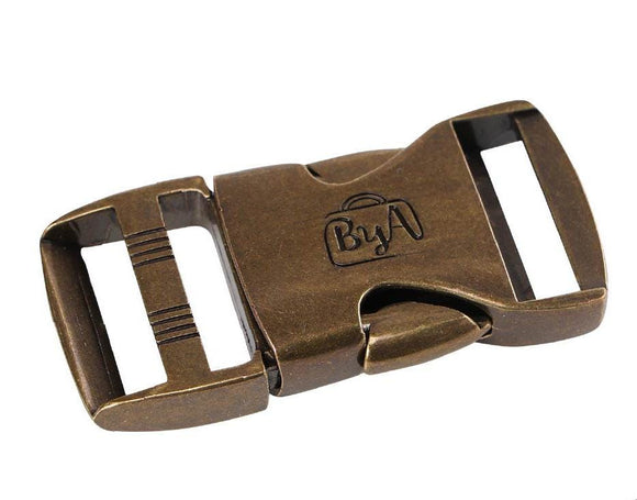 ByAnnie Side Release Buckle (Metal) - 1" - Set of One
