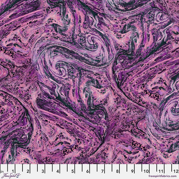 Purple Marble || Tim Holtz Palette Monthly Collection || Free Spirit