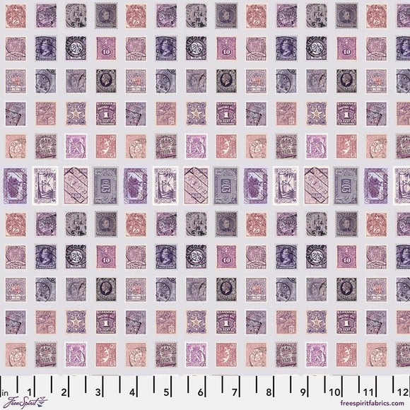 Purple Stamps || Tim Holtz Palette Monthly Collection || Free Spirit