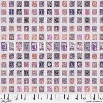 Purple Stamps || Tim Holtz Palette Monthly Collection || Free Spirit