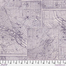 Purple Map || Tim Holtz Palette Monthly Collection || Free Spirit