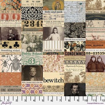 Halloween Collage - Halloween || Tim Holtz Palette Seasonal