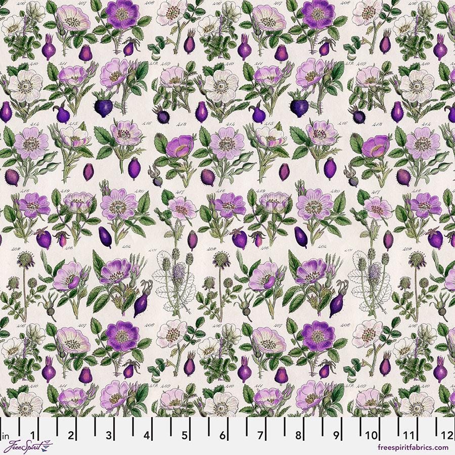 Purple Botanical || Tim Holtz Palette Monthly Collection || Free Spirit