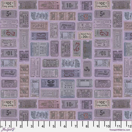 Purple Tickets || Tim Holtz Palette Monthly Collection || Free Spirit