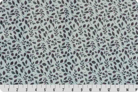 Garden Leaves Green - Meet Me in the Garden Quilting Cuddle® Collection - Shannon Fabrics - 43" wide