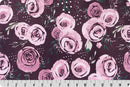 Garden Roses Woodrose - Meet Me in the Garden Quilting Cuddle® Collection - Shannon Fabrics - 43" wide