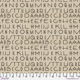 Charcoal Typography - Charcoal || Tim Holtz Palette Monthly Collection || Free Spirit