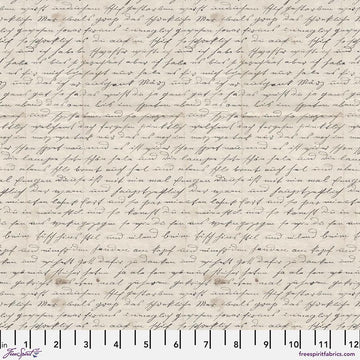 Charcoal Handwriting - Charcoal || Tim Holtz Palette Monthly Collection || Free Spirit