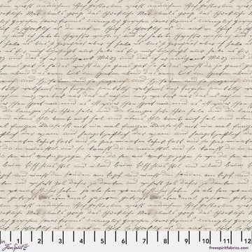 Charcoal Handwriting - Charcoal || Tim Holtz Palette Monthly Collection || Free Spirit