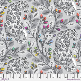 Beautymark - Fog - Tula Pink Graywork Collection from Free Spirit Fabrics