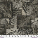 Charcoal Map - Charcoal || Tim Holtz Palette Monthly Collection || Free Spirit