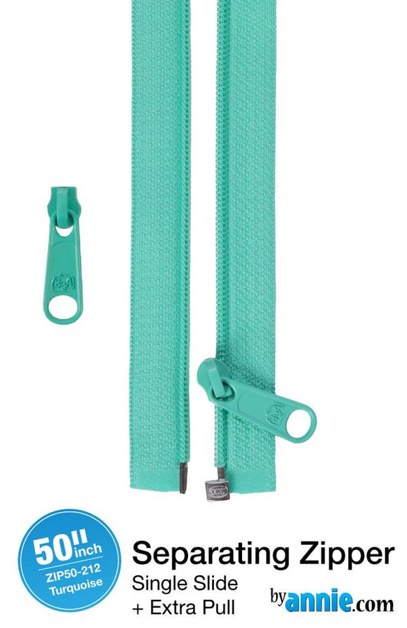 ByAnnie 50" Separating Zipper + Extra slide