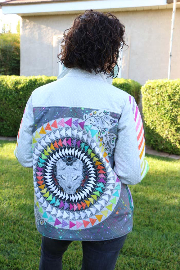 Bella Arcs & Beauties FPP Expansion Pack Pattern for Quilting Elissa - Bella Quilted Coat from ByAnnie