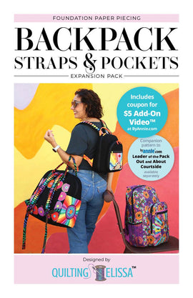 Backpack Straps and Pockets FPP Expansion Pack by Quilting Elissa from ByAnnie