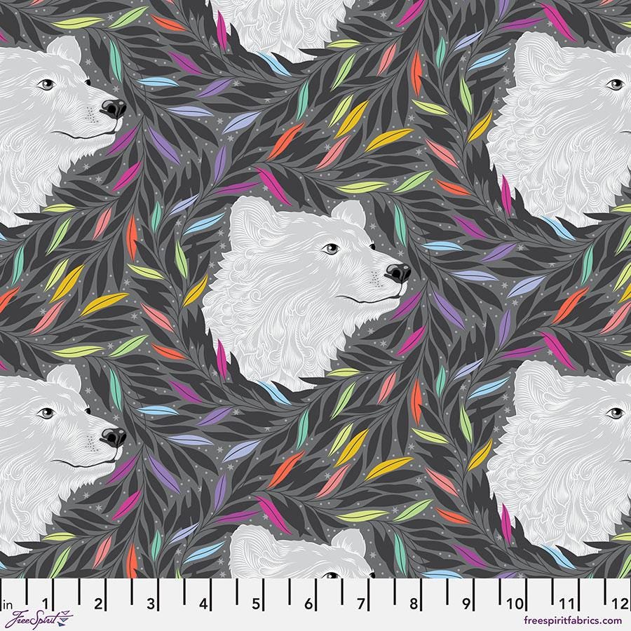 Bundles - Tula Pink Graywork Collection from Free Spirit Fabrics - Fat Quarter / Half Yard