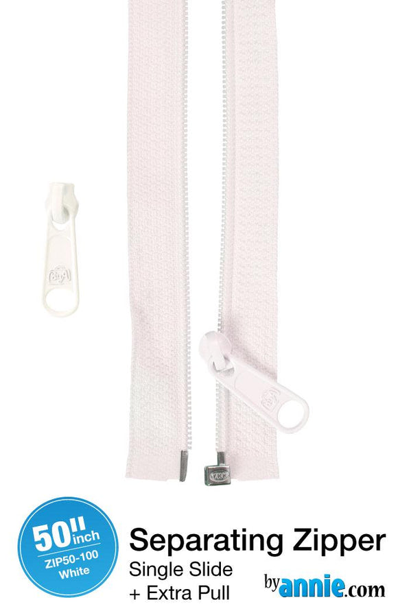 ByAnnie 50" Separating Zipper + Extra slide