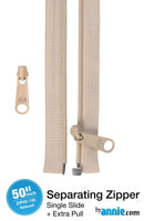 ByAnnie 50" Separating Zipper + Extra slide