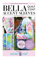 Bella Accent Sleeves FPP Expansion Pack for Quilting Elissa - Bella Quilted Coat from ByAnnie