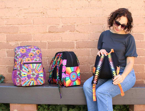 Backpack Straps and Pockets FPP Expansion Pack by Quilting Elissa from ByAnnie