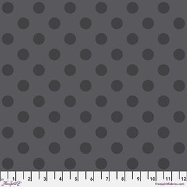 Pom Pom - Carbon || True Colors Graywork || - Tula Pink || Quilting Cotton