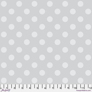 Pom Pom - Fog || True Colors Graywork || - Tula Pink || Quilting Cotton