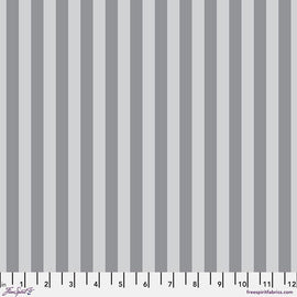 Tent Stripe - Fog || True Colors Graywork || - Tula Pink || Quilting Cotton