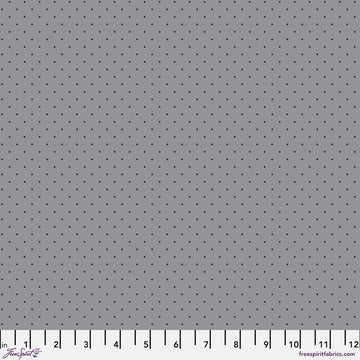 Tiny Dots - Shadow || True Colors Graywork || - Tula Pink || Quilting Cotton