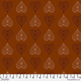 Enrapture Fabric by Giucy Giuce FreeSpirit | Amour - Spice | Quilting Cotton 44" Wide Premium Fabric