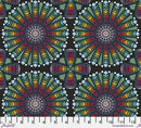 Enrapture Fabric by Giucy Giuce FreeSpirit | Stained Glass - Morning | Quilting Cotton 44" Wide Premium Fabric