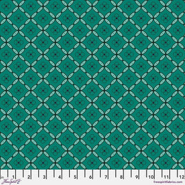 Enrapture Fabric by Giucy Giuce FreeSpirit | Tiles - Emerald | Quilting Cotton 44" Wide Premium Fabric