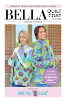 Bella Quilt Coat Pattern for Quilting Elissa - from ByAnnie