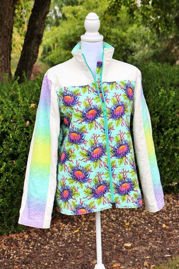 Bella Quilt Coat Pattern for Quilting Elissa - from ByAnnie