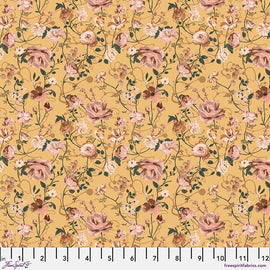 Enrapture Fabric by Giucy Giuce FreeSpirit | Entwined - Canary | Quilting Cotton 44" Wide Premium Fabric