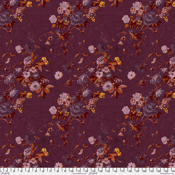 Enrapture Fabric by Giucy Giuce FreeSpirit | Vining - Cabernet | Quilting Cotton 44" Wide Premium Fabric