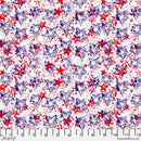 Shooting Stars - Patriotic Americana Fabric FreeSpirit Patriotic Quilting Cotton Red White Blue