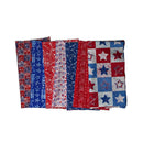 Stars and Stripes SM - Red Americana Fabric FreeSpirit Patriotic Quilting Cotton