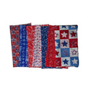 Stars and Stripes LG - Blue - Patriotic Americana Fabric FreeSpirit Patriotic Quilting Cotton
