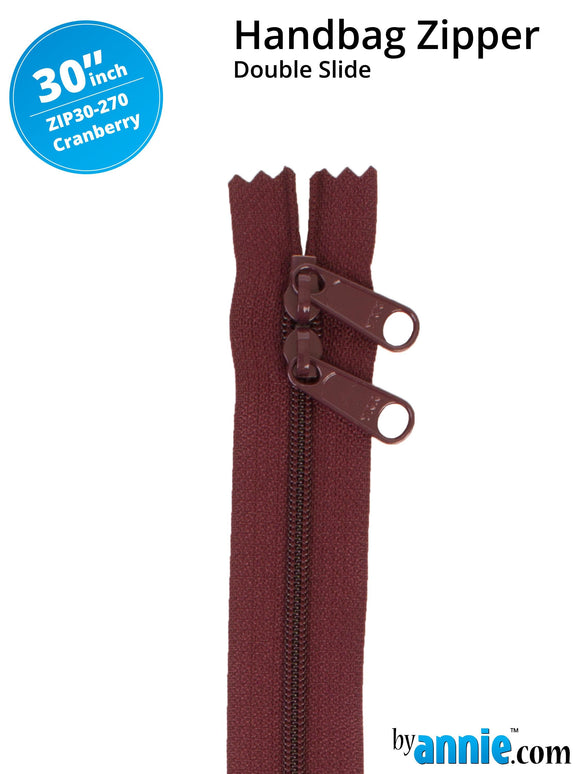 ByAnnie 30" Double-Slide Zipper - Darks