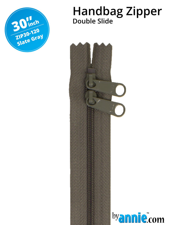 ByAnnie 30" Double-Slide Zipper - Neutrals