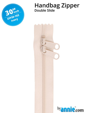 ByAnnie 30" Double-Slide Zipper - Neutrals
