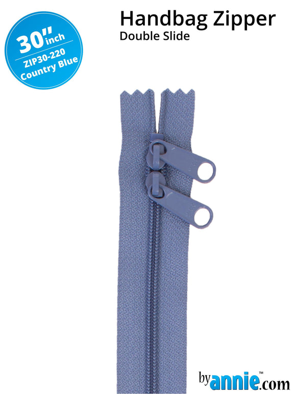 ByAnnie 30" Double-Slide Zipper - Lights